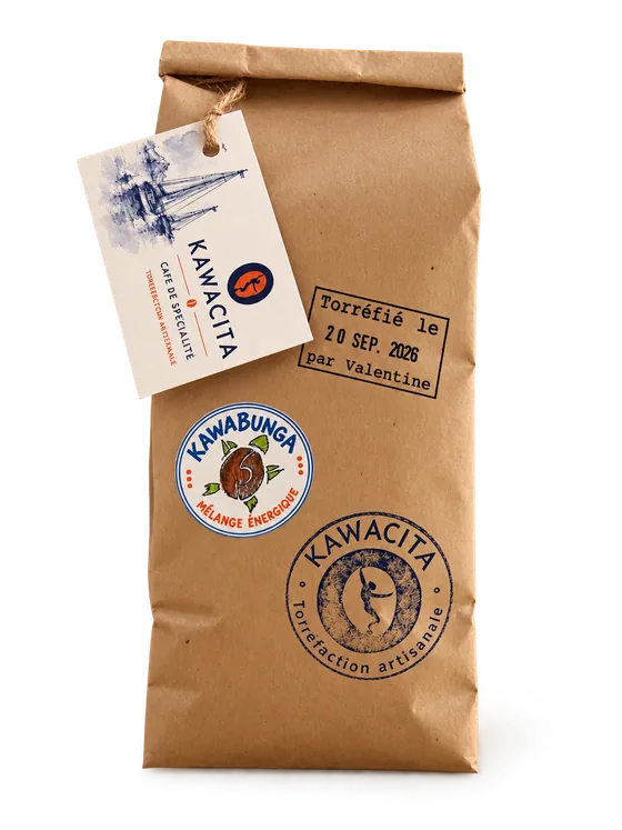 Paquet de café Kawabunga, Mélange signature