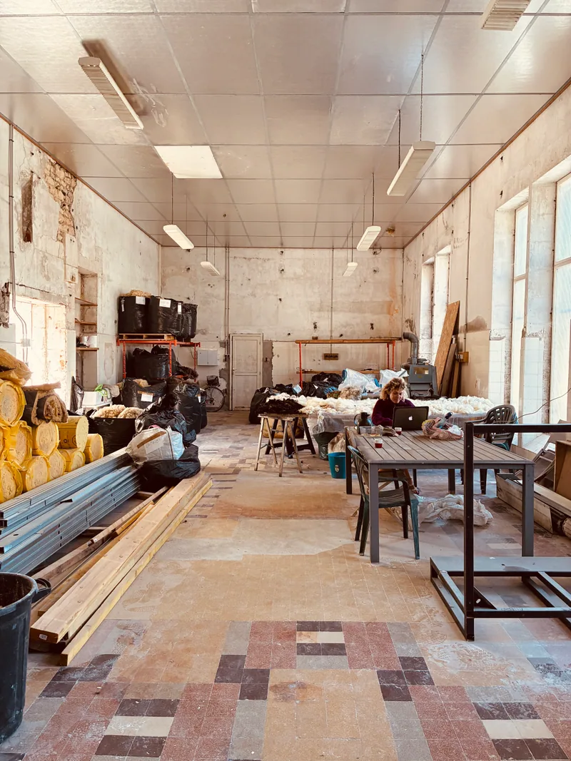 La Laiterie, tiers-lieu où se trouve l’atelier Kawacita